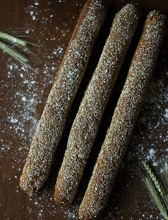 Afbeelding van Stokbrood bruin Spelt