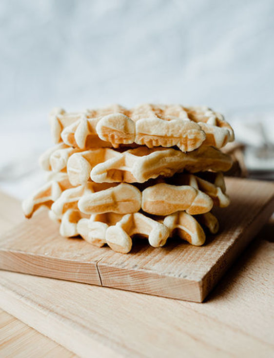 Afbeelding van Vanille roomboter wafels