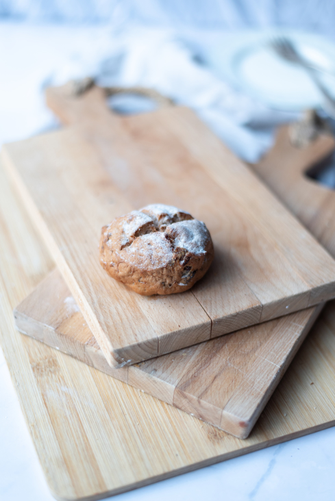 Afbeelding van Glutenvrij broodje noten en rozijn