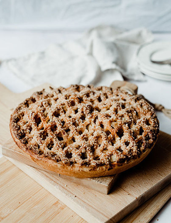 Afbeelding van Rabarber stans vlaai